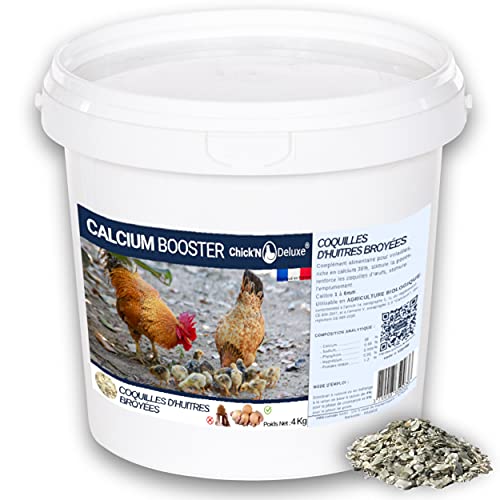 Chick'N Deluxe® CALCIUM BOOSTER 4Kg. Complemento alimenticio para gallinas...