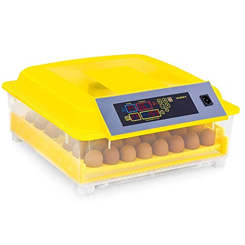 Incubadora Huevos Automática 48 Huevos con Pantalla Digital y Control...