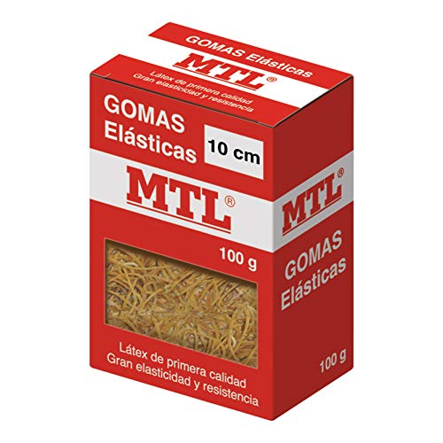 MTL 16368 - Caja gomas elásticas, 1.5 mm x 10 cm